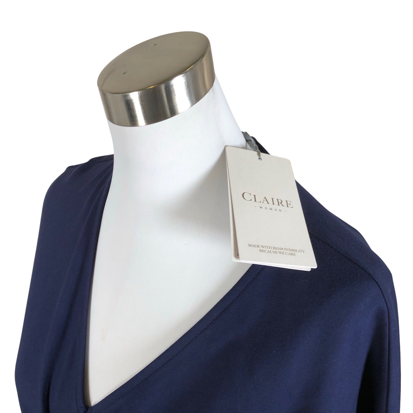 Unisex Claire.dk - Tricot dress, size 38 - Blue (3)