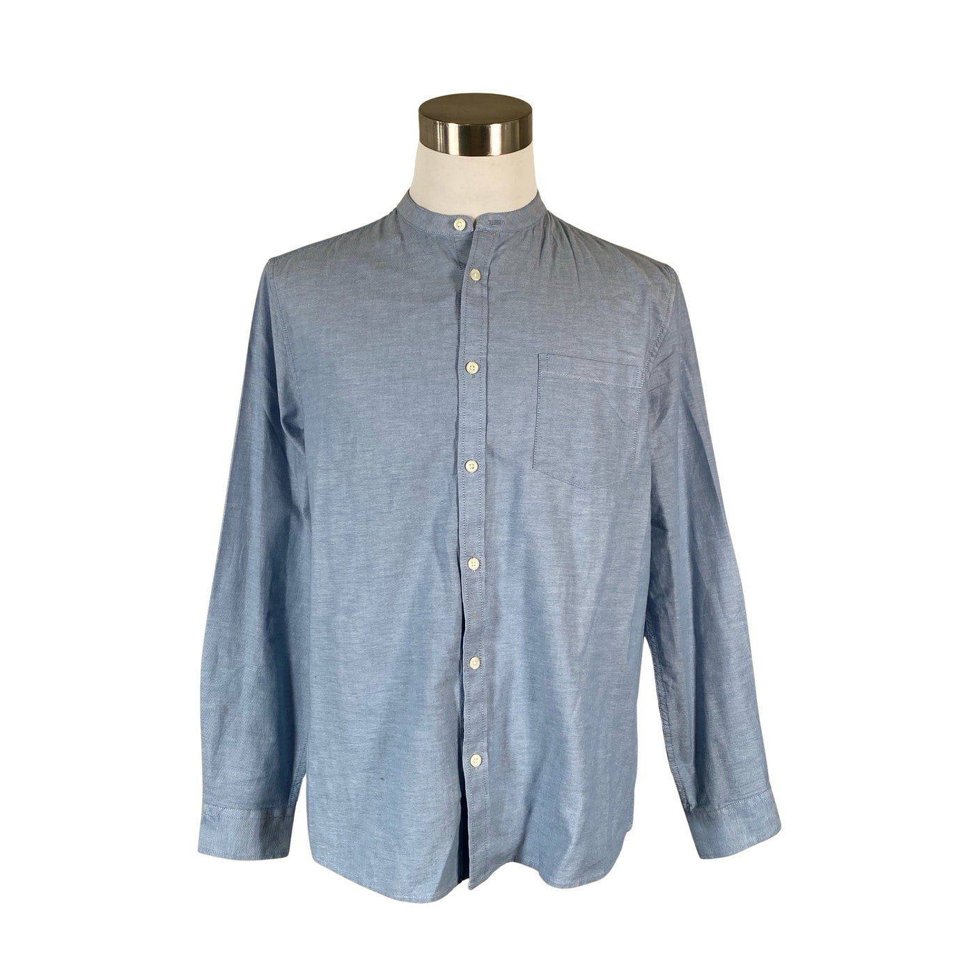 Unisex Burton - Collared shirt, size L - Light blue (1)