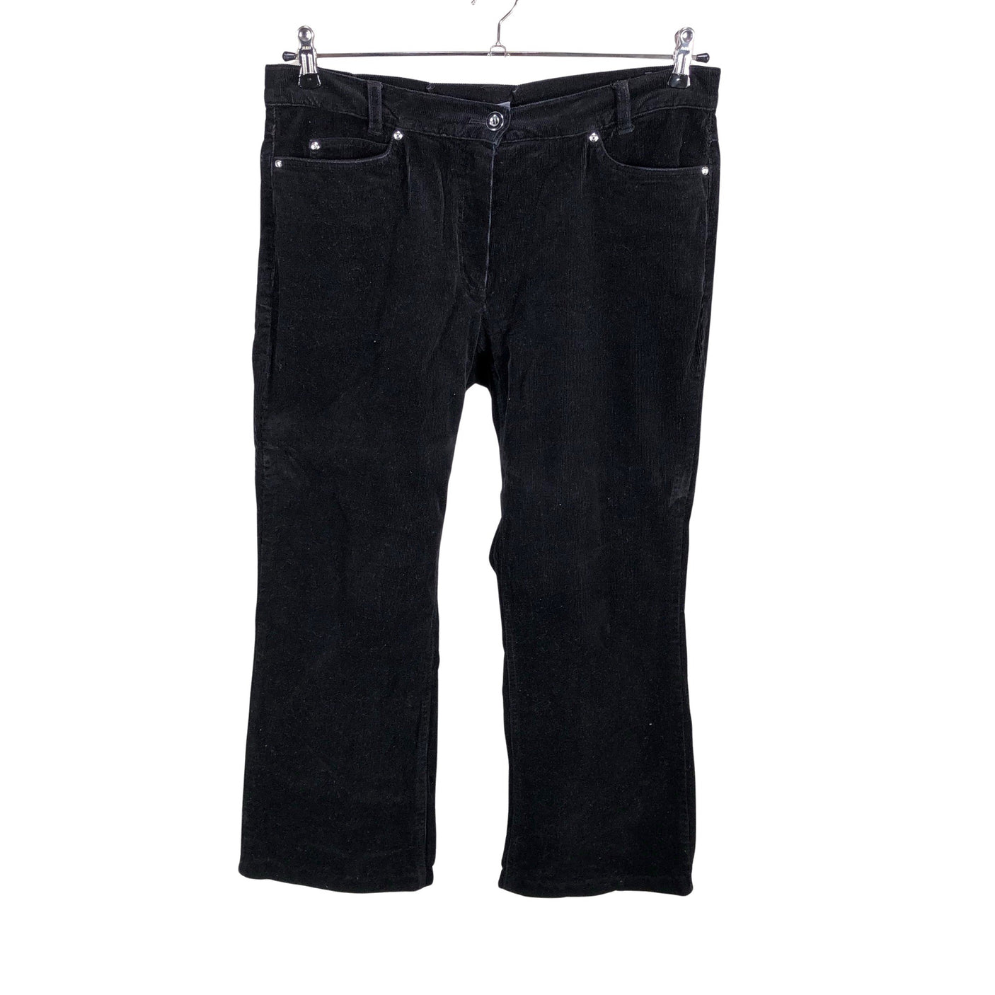 Unisex Steilmann - Velvet pants, size 38 - Black (1)
