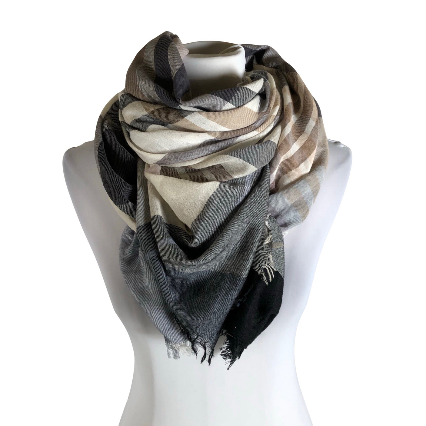 Unisex Lasessor - Scarf, size Maxi - Gray (1)