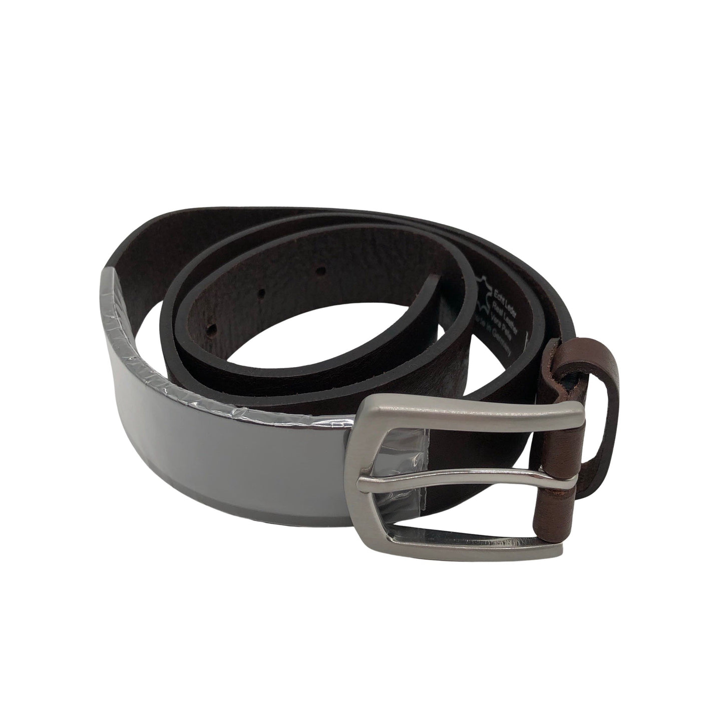 Unisex Bovino - Leather belt, size No size - Brown (1)