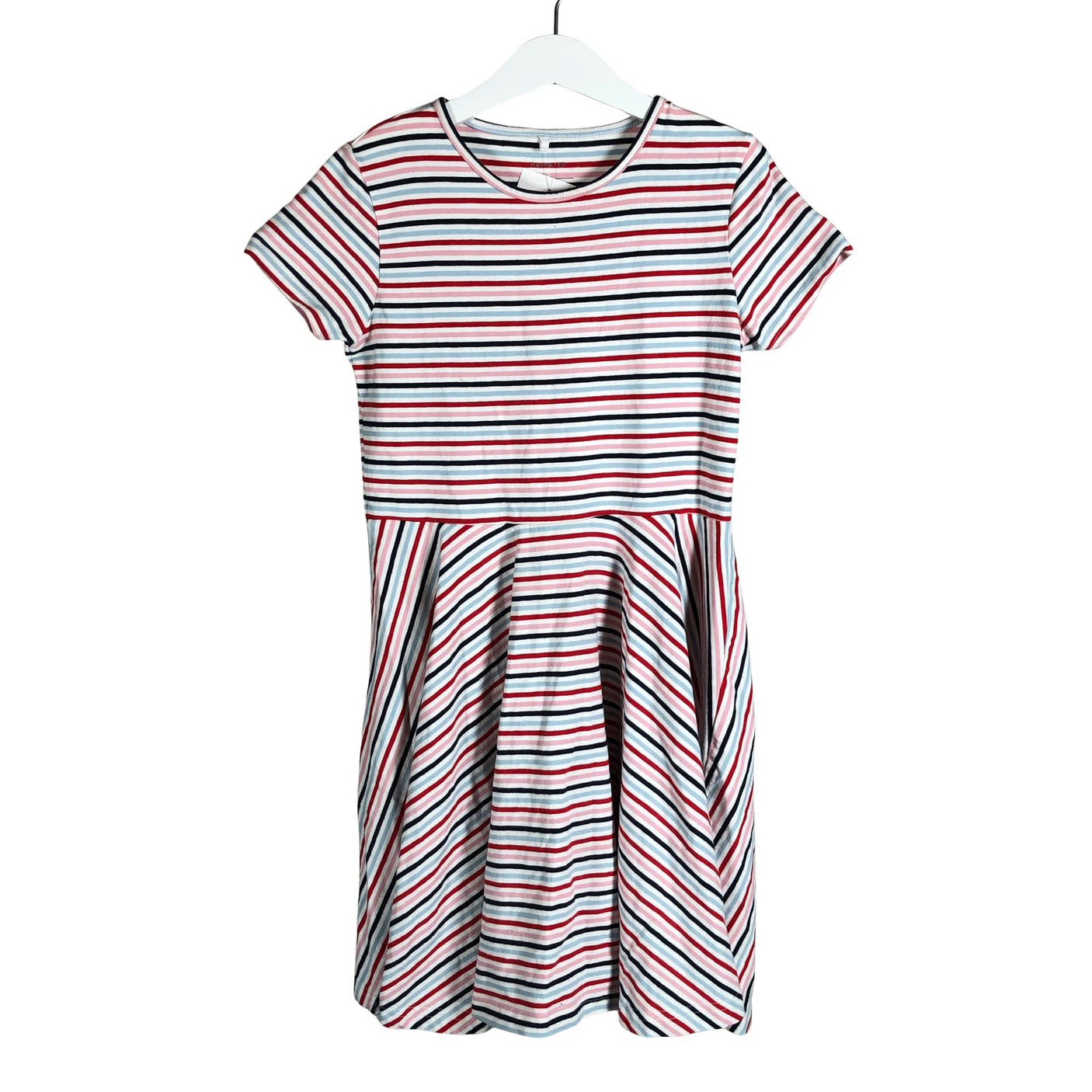 Unisex Name It - Tricot dress, size 134 - 140 - Red (1)
