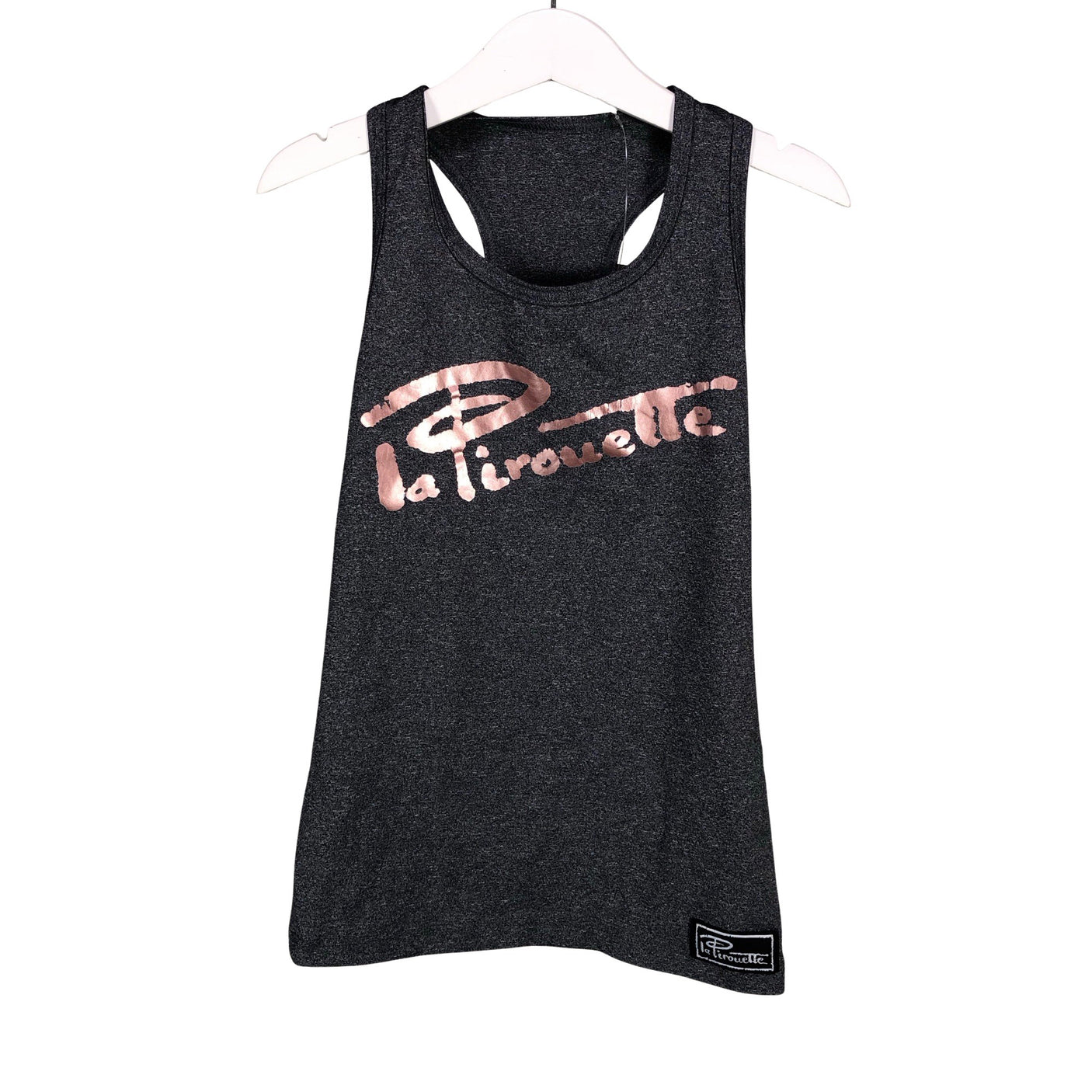 Unisex La Pirouette - Sports top, size 128 - 134 - Gray (1)