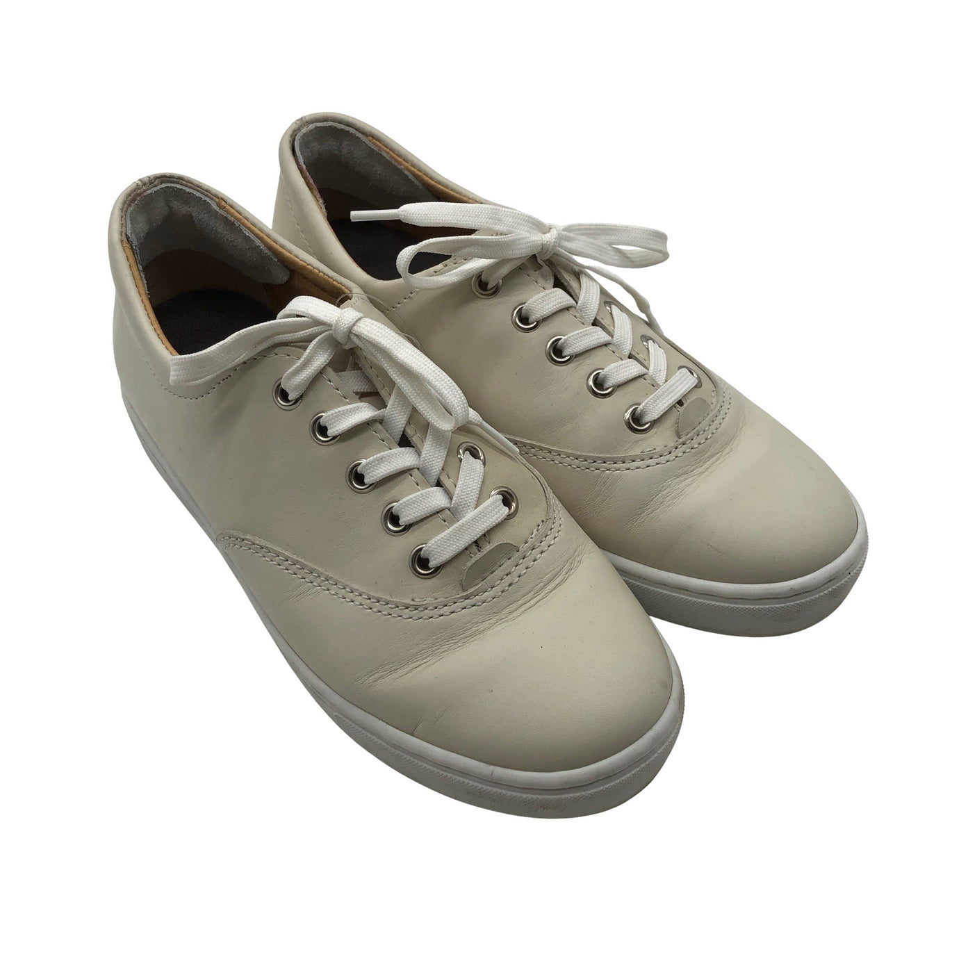 Unisex Pomar - Casual sneakers, size 37 - Beige (2)