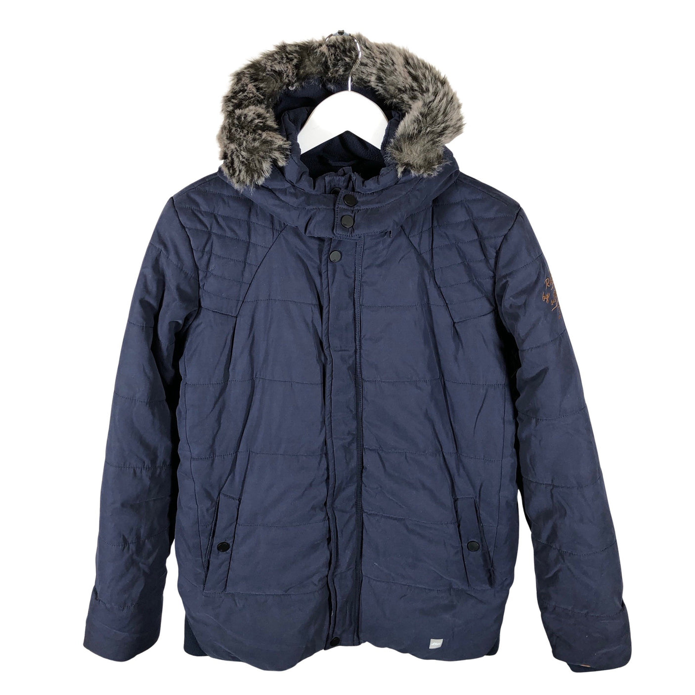 Unisex s.Oliver - Winter jacket, size 170 - 176 - Blue (1)