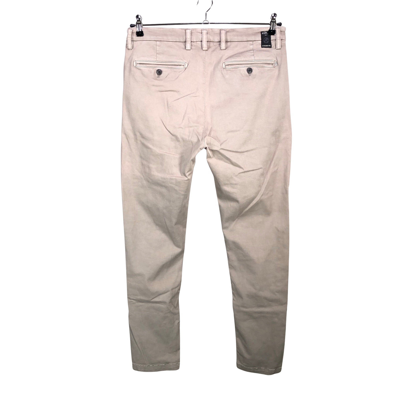 Unisex Replay - Chinos, size W34 - Beige (2)
