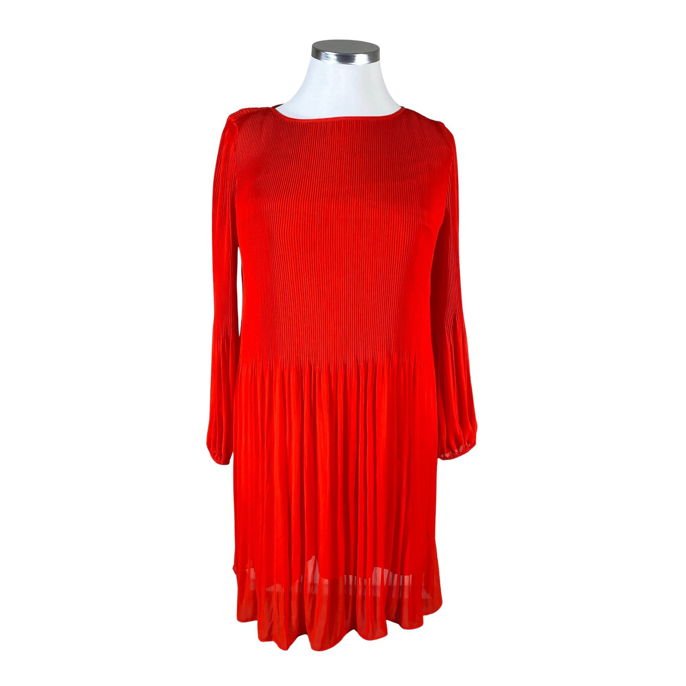 Unisex Hugo Boss - Schiffon dress, size 44 - Red (1)