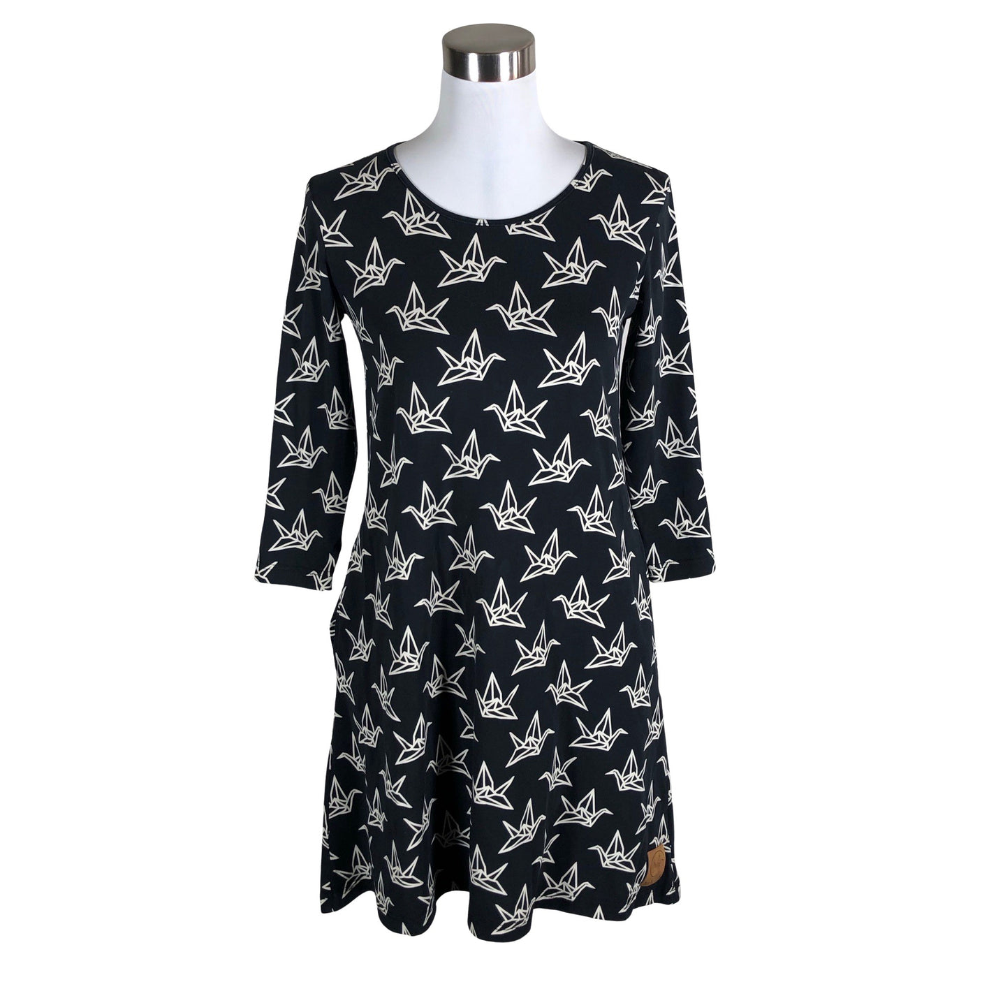 Unisex Yo Zen - Tricot dress, size 38 - Black (1)