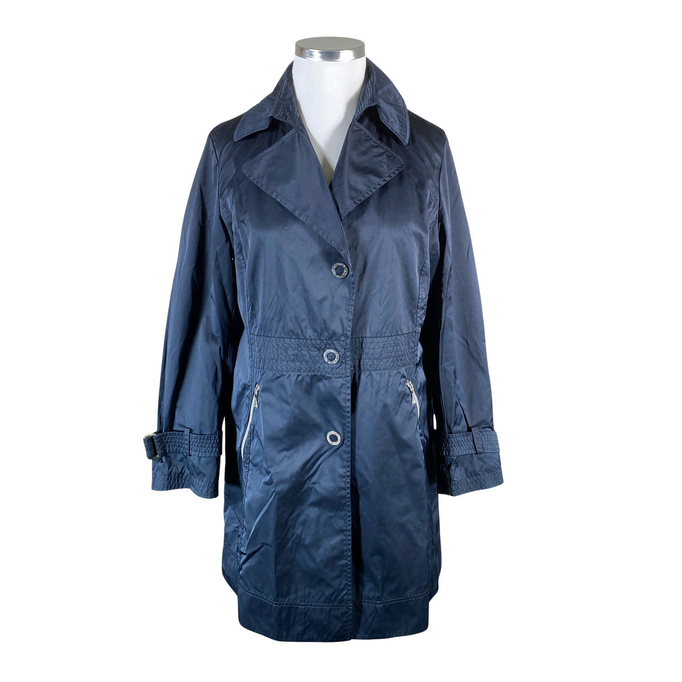 Unisex Gil Bret - Trench coat, size 44 - Blue (1)