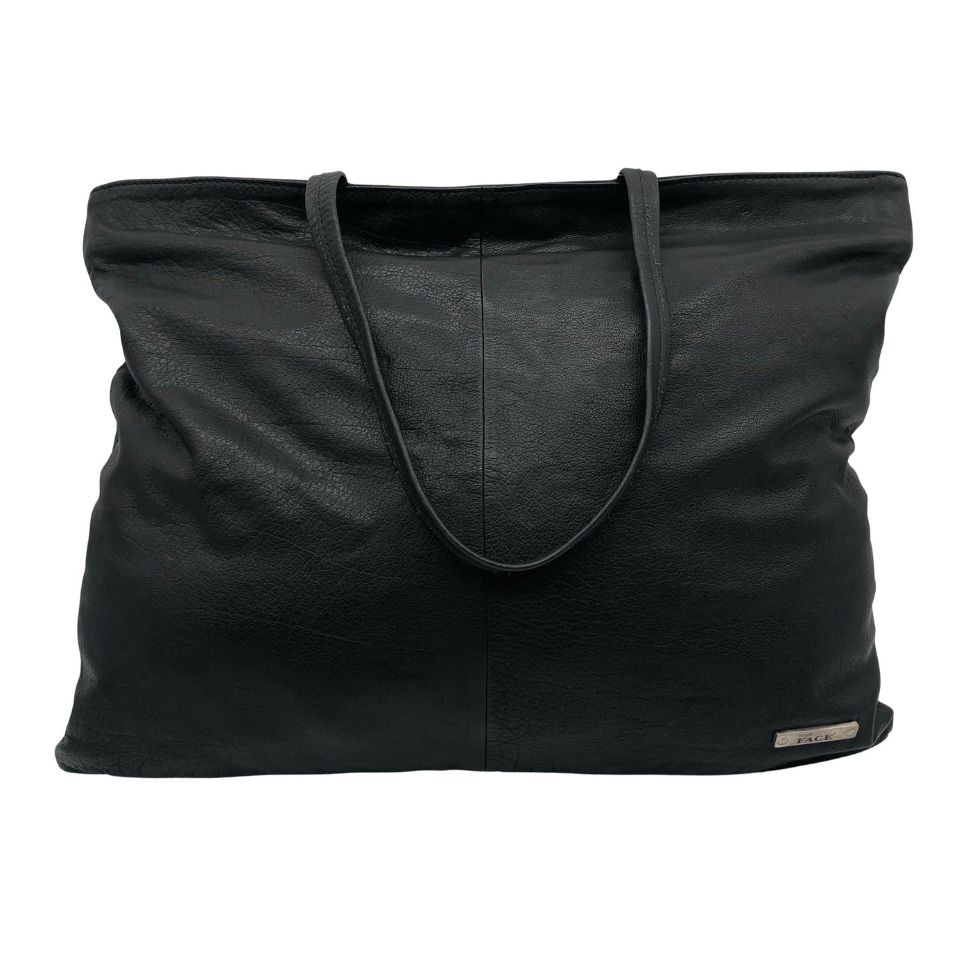 Unisex Your Face - Handbag, size Maxi - Black (1)