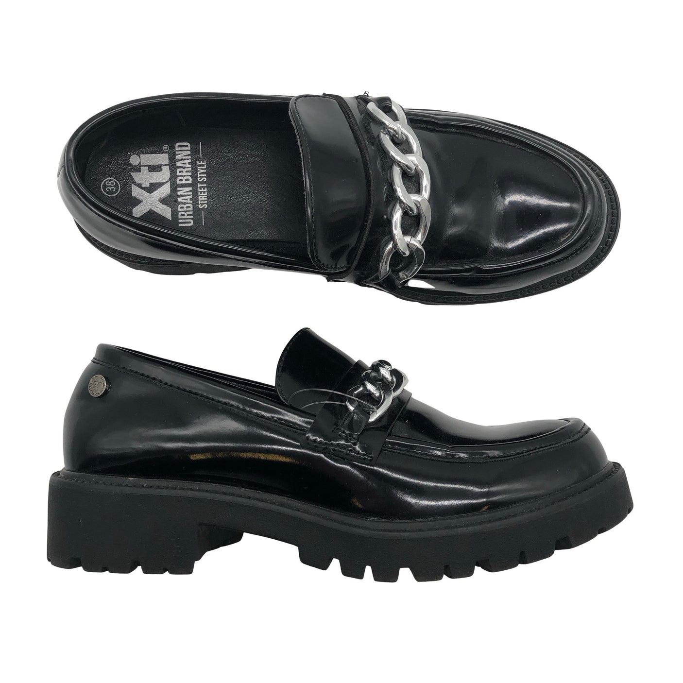 Unisex Xti - Loafers, size 38 - Black (1)