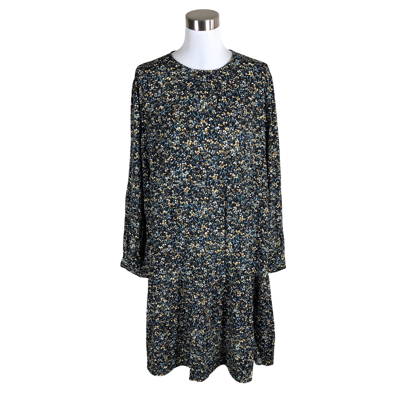 Unisex Esprit - Schiffon dress, size 40 - Black (1)
