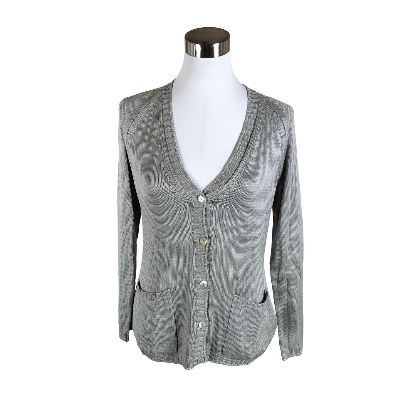 Unisex MaxMara - Cardigan, size 36 - Gray (1)