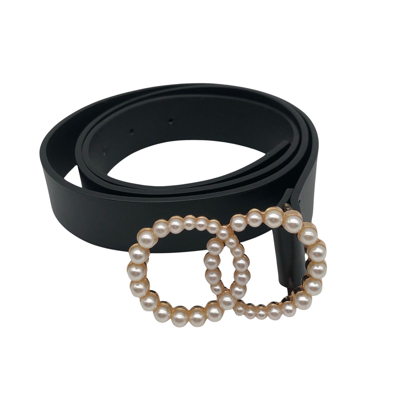 Unisex A+more - Leather belt, size No size - Black (1)