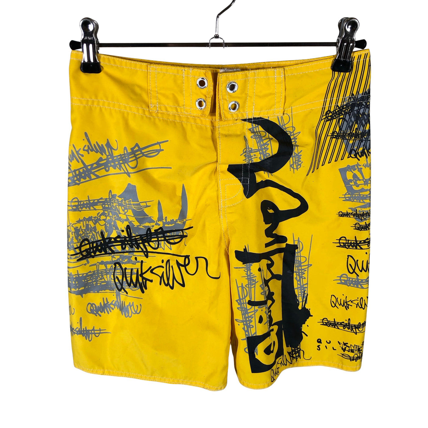 Unisex Quiksilver - Sports shorts, size 122 - 128 - Yellow (1)