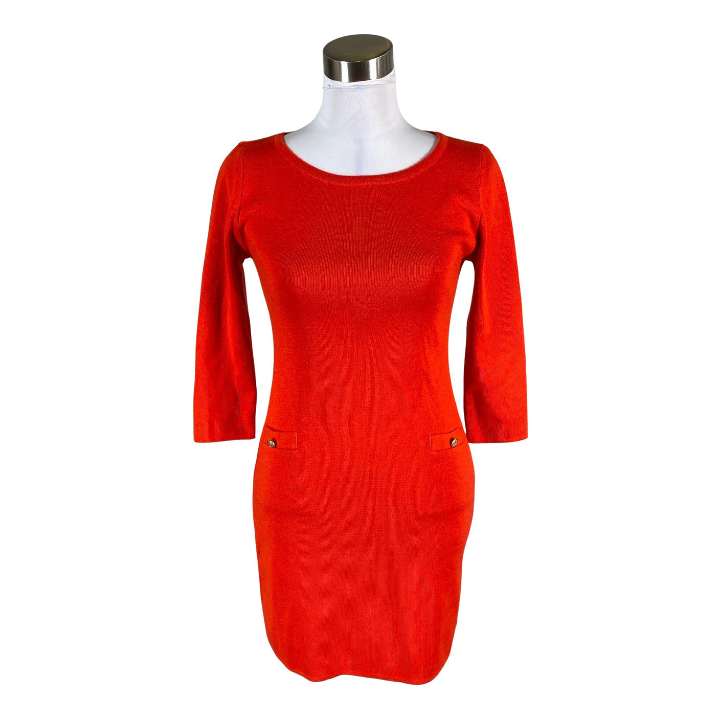 Unisex Busnel - Knit dress, size 34 - Red (1)