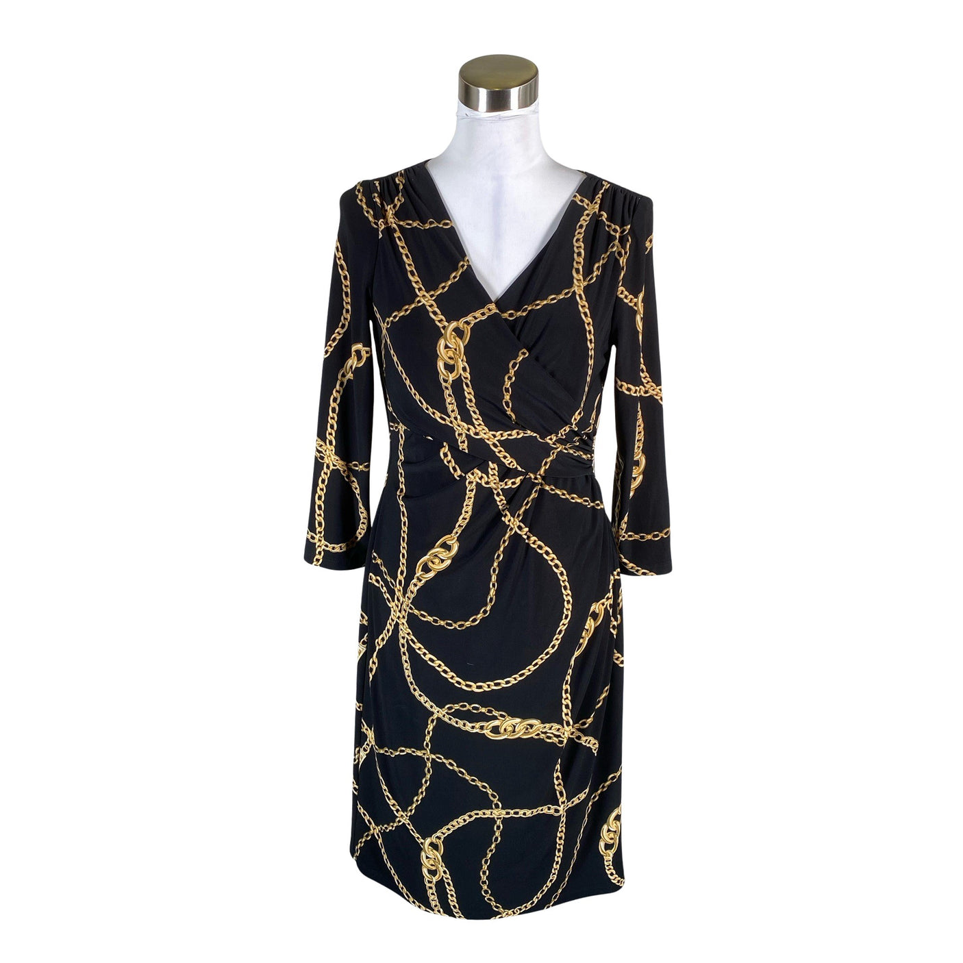 Unisex Lauren Ralph Lauren - Tricot dress, size 40 - Black (1)