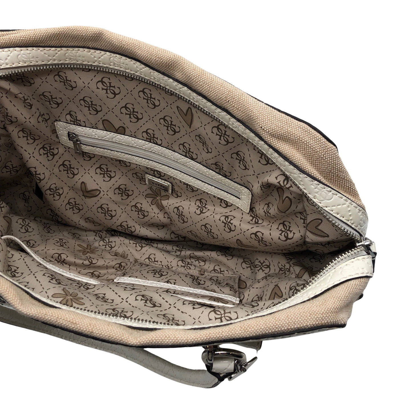 Unisex Guess - Handbag, size Maxi - Beige (3)