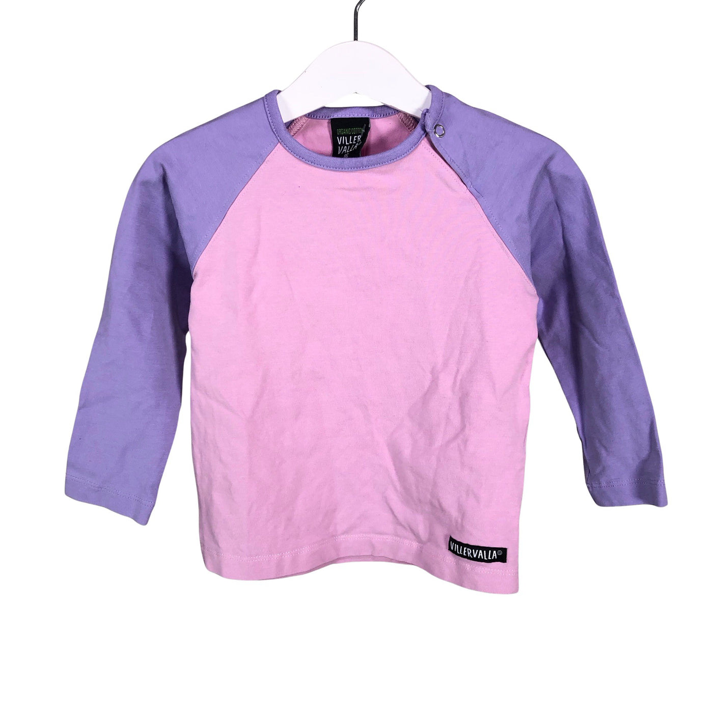 Unisex Villervalla - Tricot shirt, size 80 - 86 - Light pink (1)