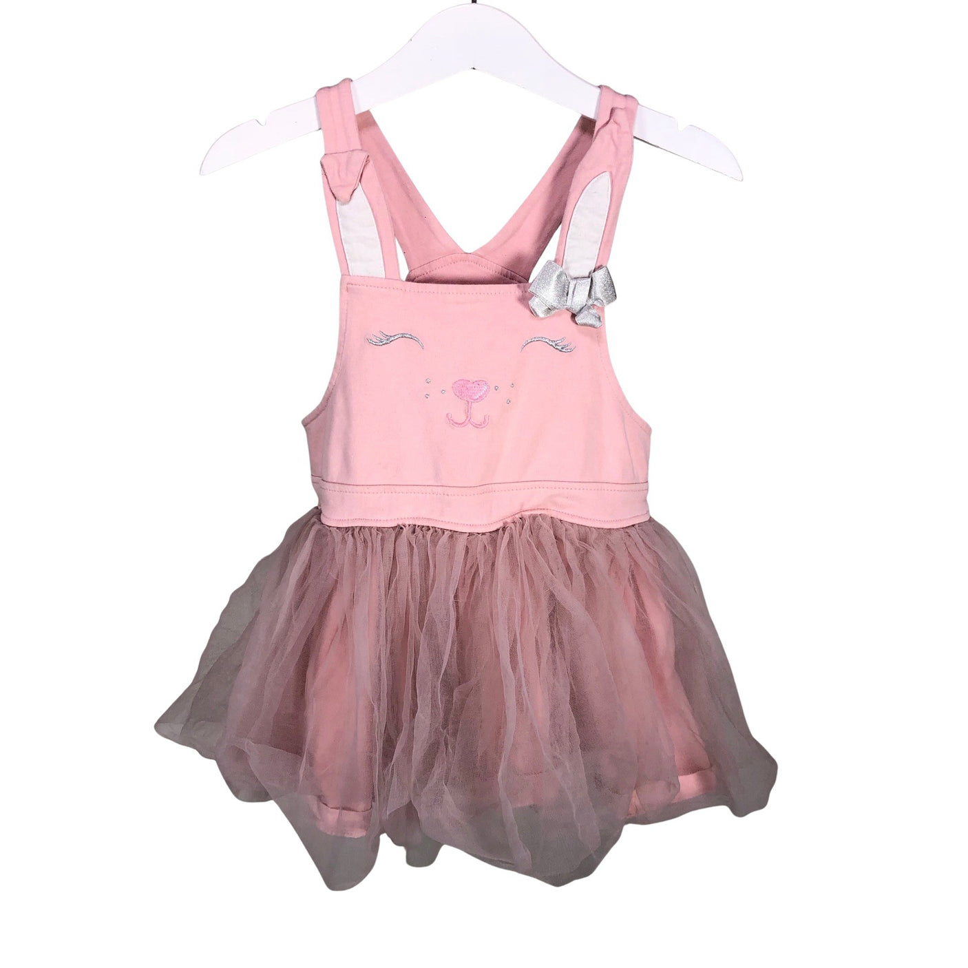 Unisex Mayoral - Tricot dress, size 92 - 98 - Light pink (1)