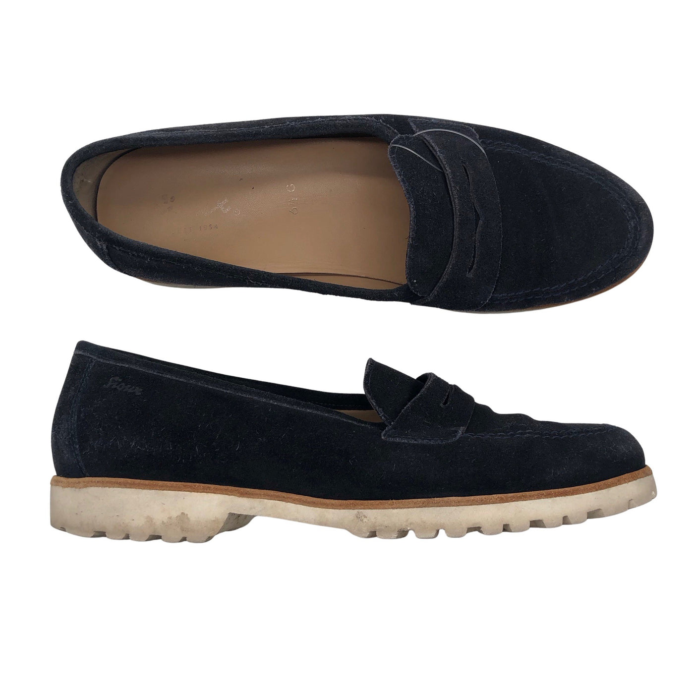 Unisex Sioux - Loafers, size 38 - Blue (1)