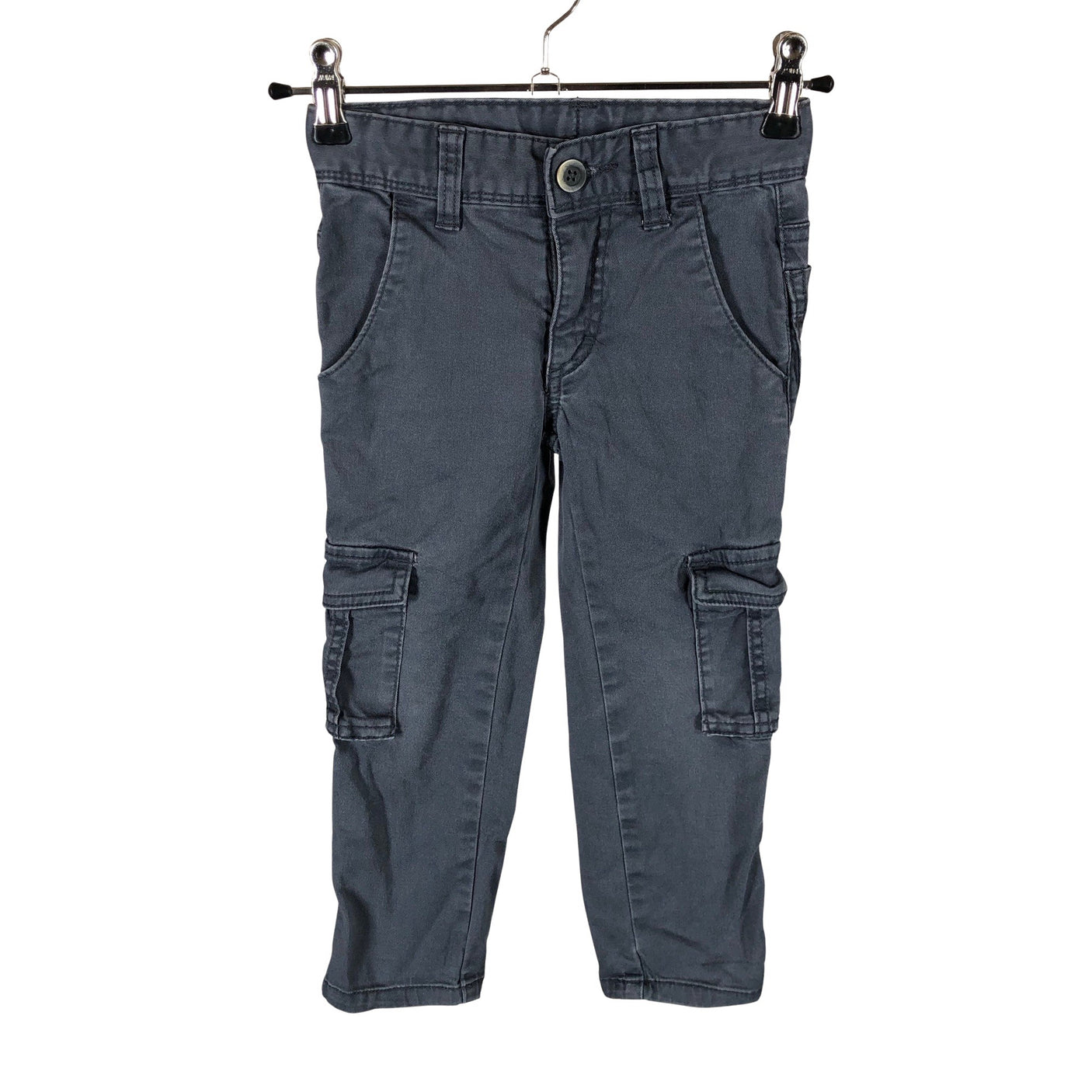 Unisex Benetton - Slacks, size 98 - 104 - Gray (1)