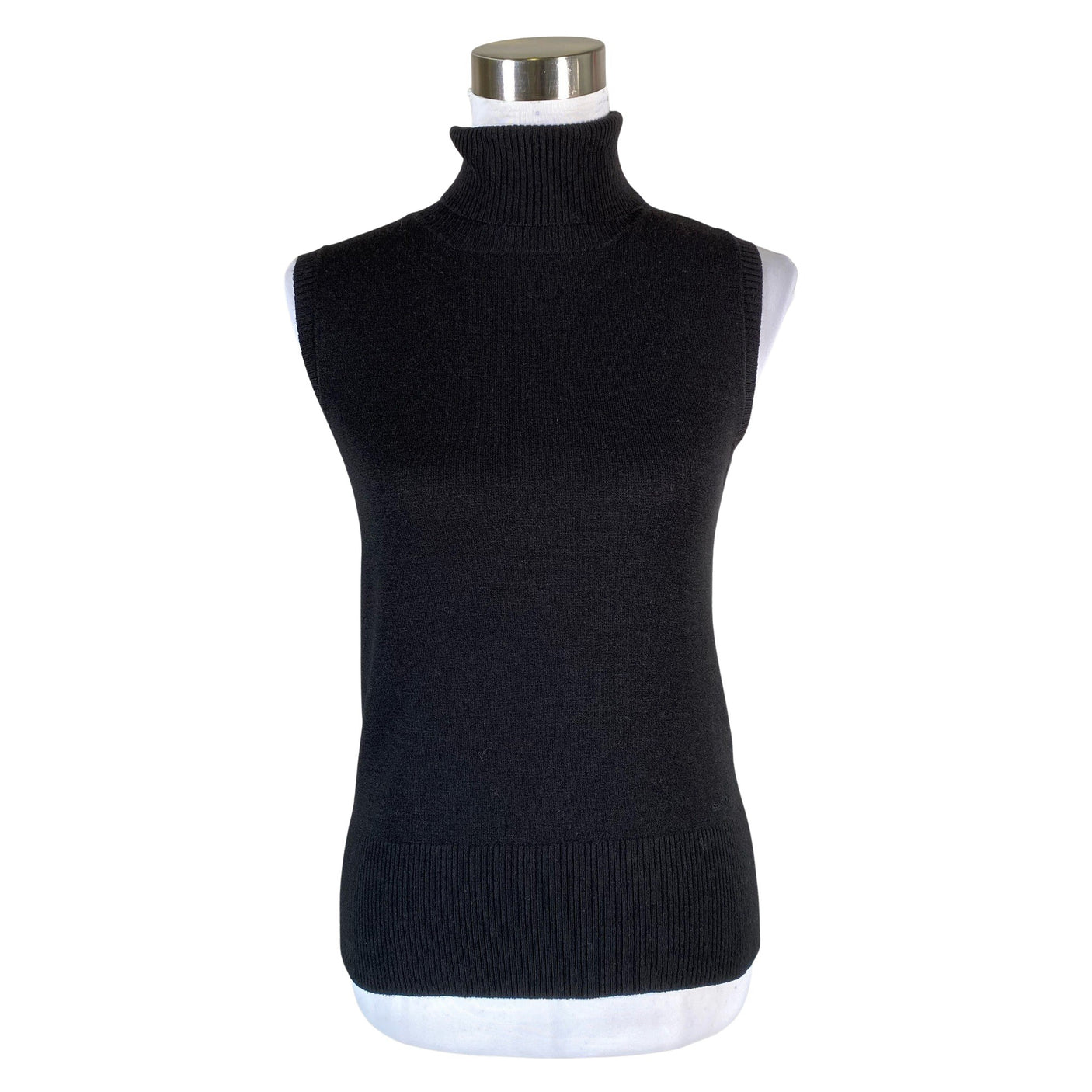 Unisex Sand - Knit vest, size 38 - Black (1)