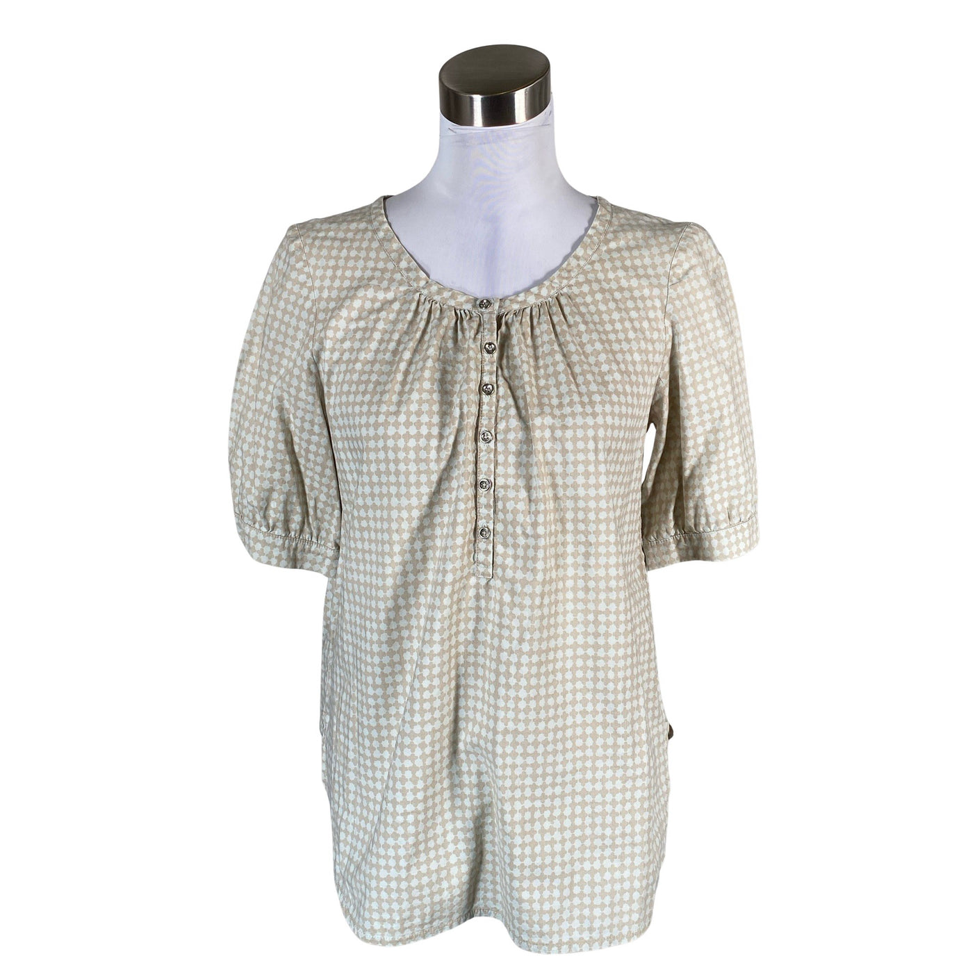 Unisex Marimekko - Short-sleeved blouse, size 38 - Gray (1)