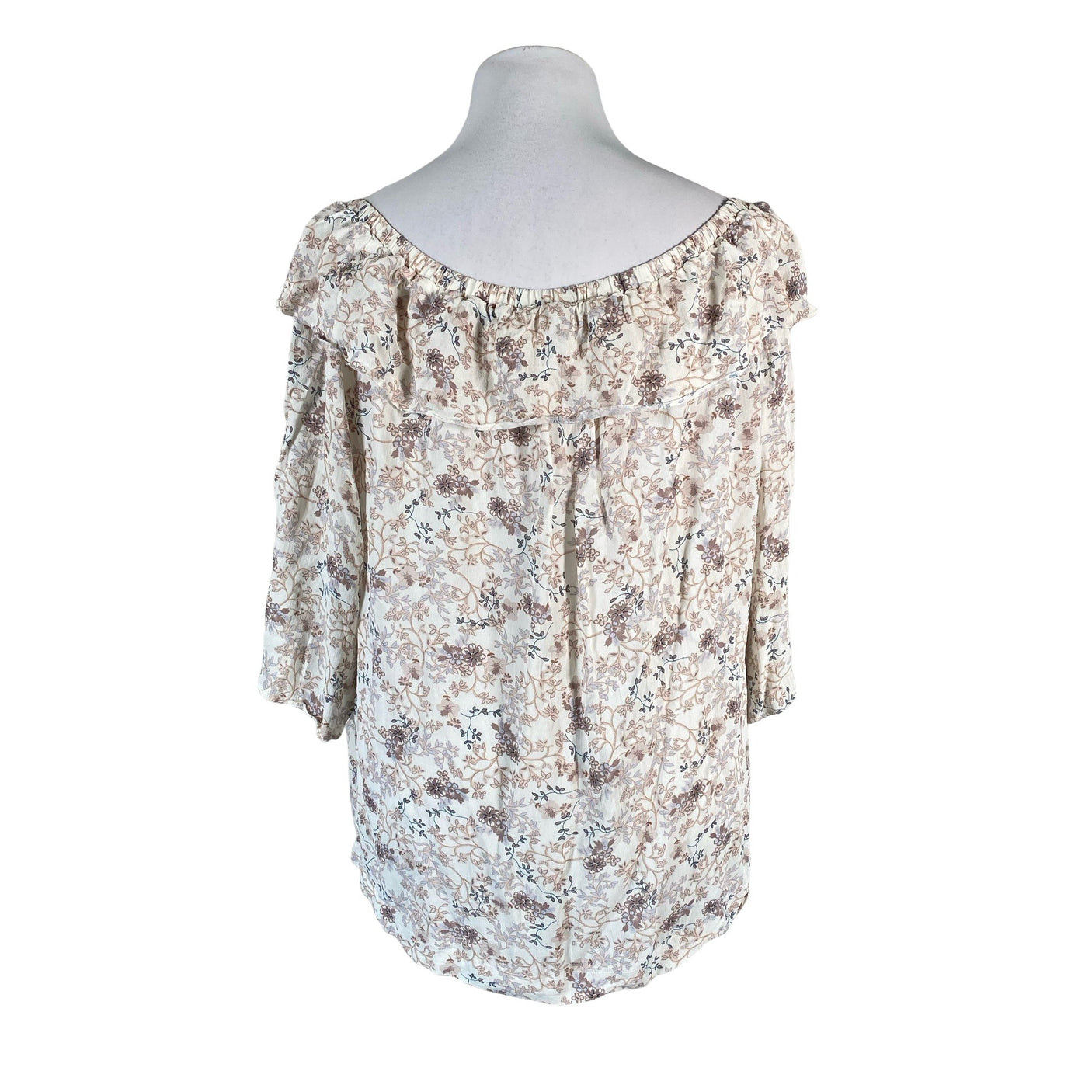 Unisex Andiata - Short-sleeved blouse, size 46 - Beige (2)