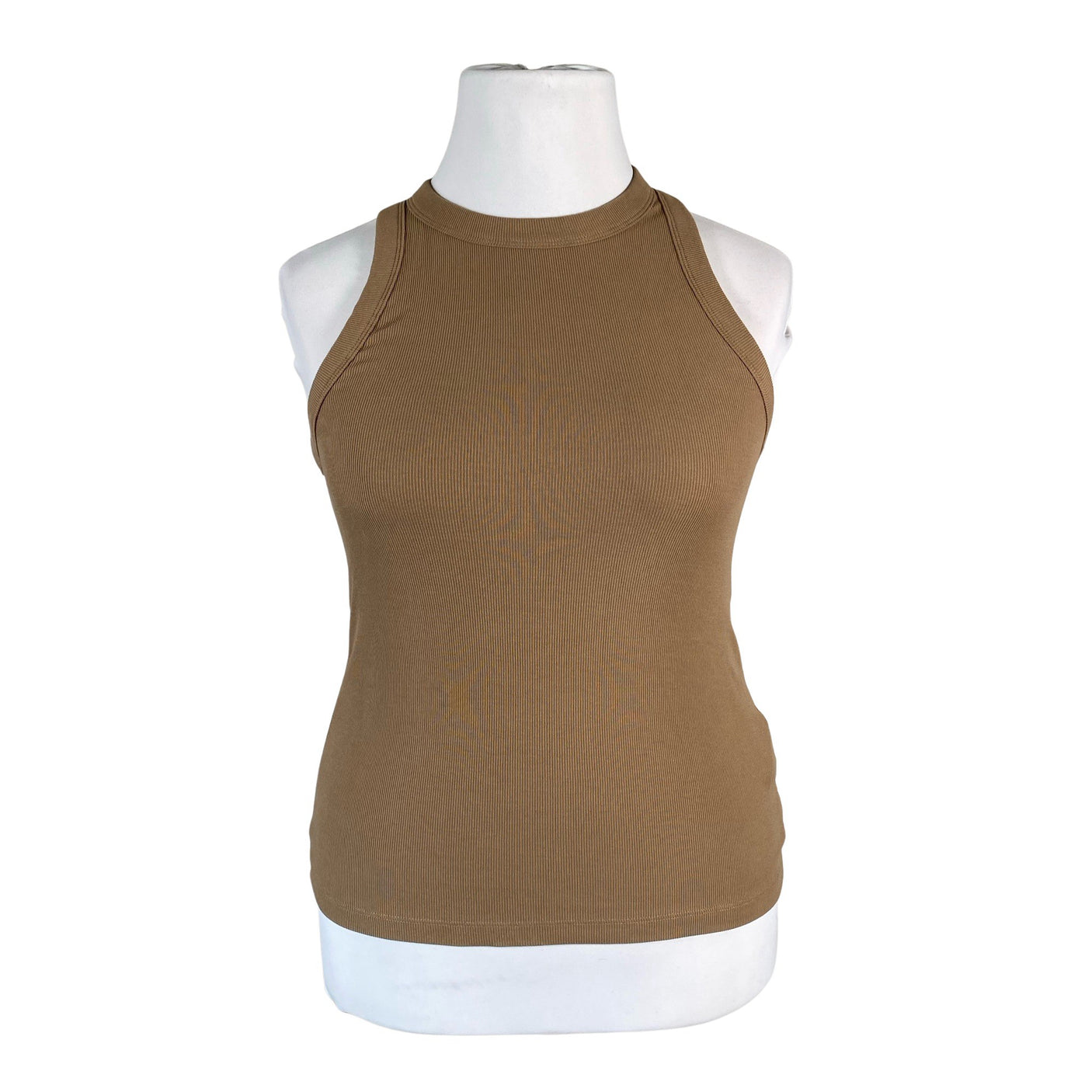 Unisex &Other Stories - Tricot tank top, size 44 - Brown (1)