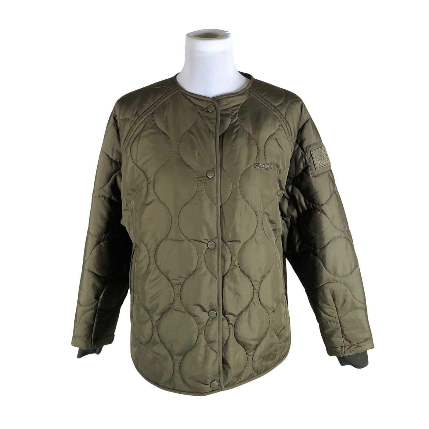 Unisex Svea - Quilted jacket, size 34 - Green (1)