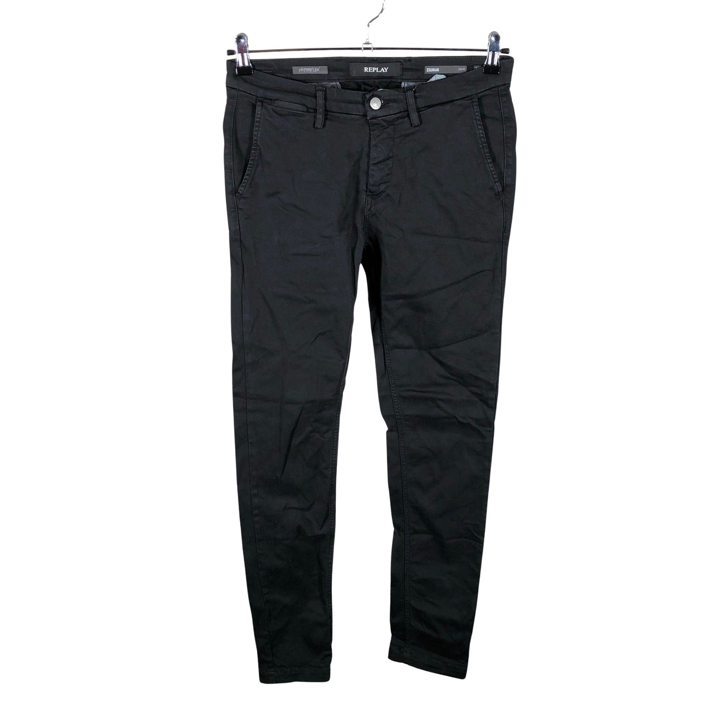 Unisex Replay - Chinos, size W28 - Black (1)