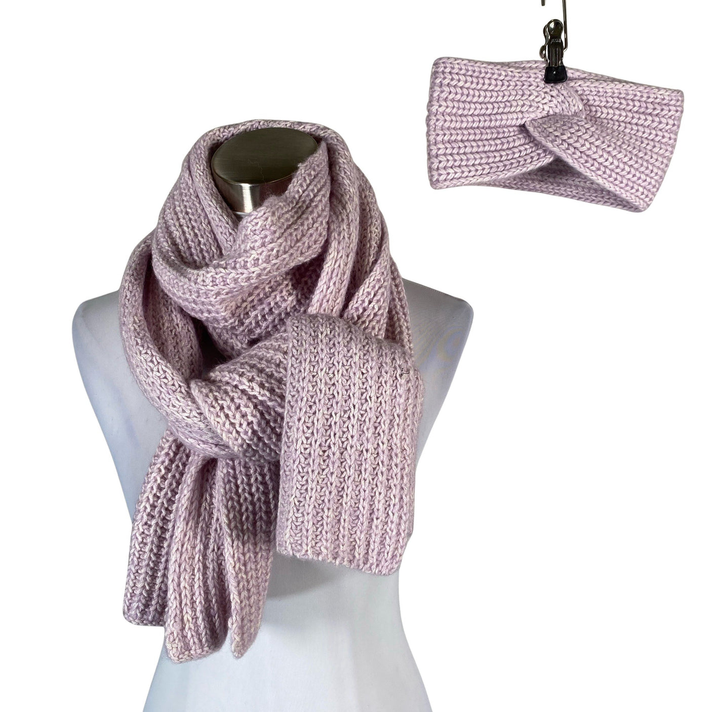Unisex Handmade - Scarf, size Maxi - Violet (1)