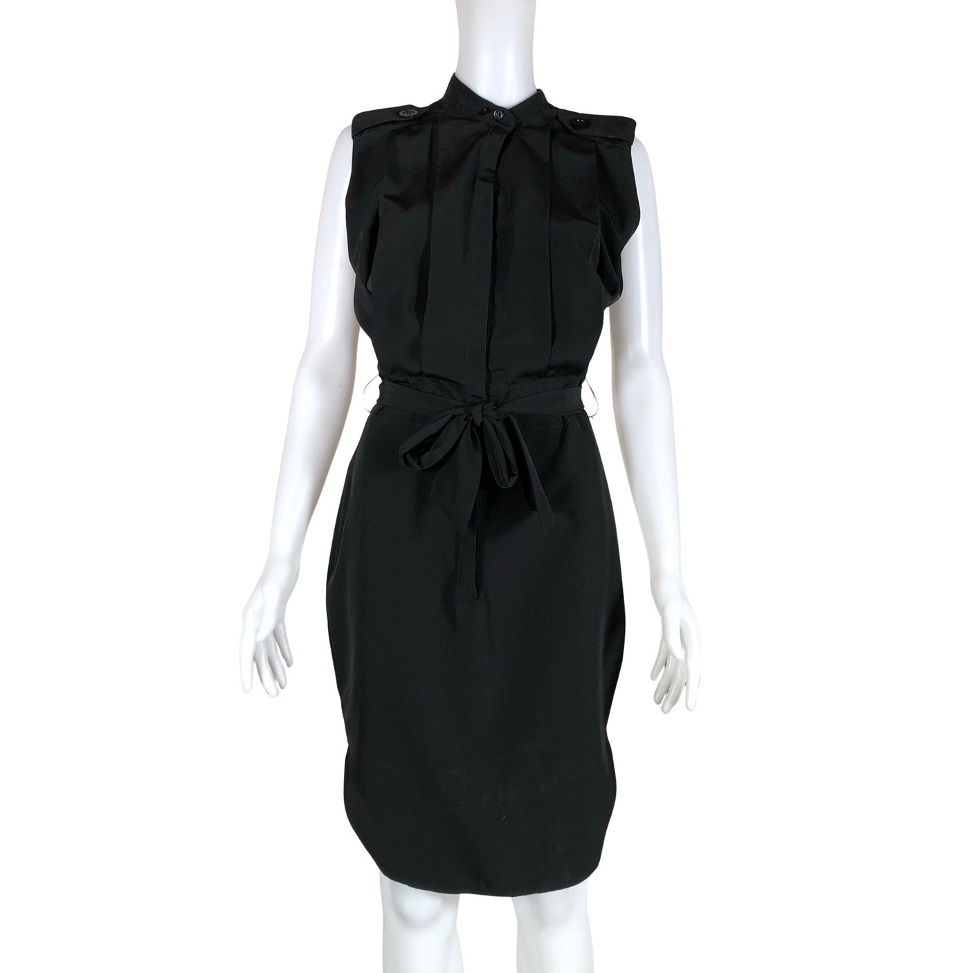 Unisex Acne Studios - Schiffon dress, size 36 - Black (1)
