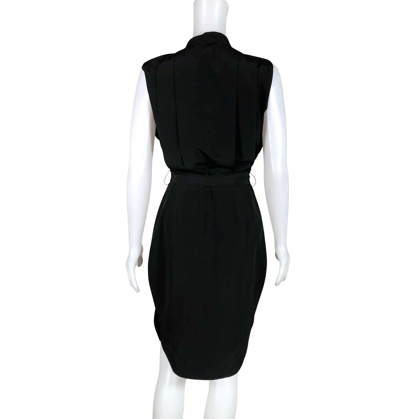 Unisex Acne Studios - Schiffon dress, size 36 - Black (2)