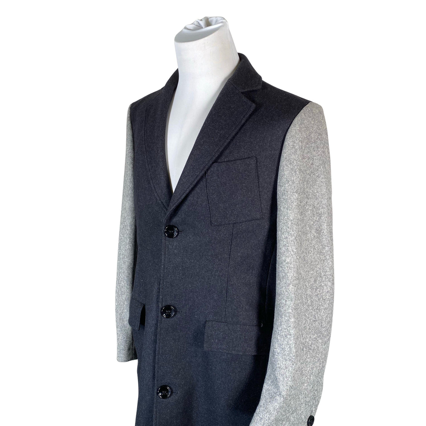 Unisex Frenn - Wool coat, size L - Black (3)