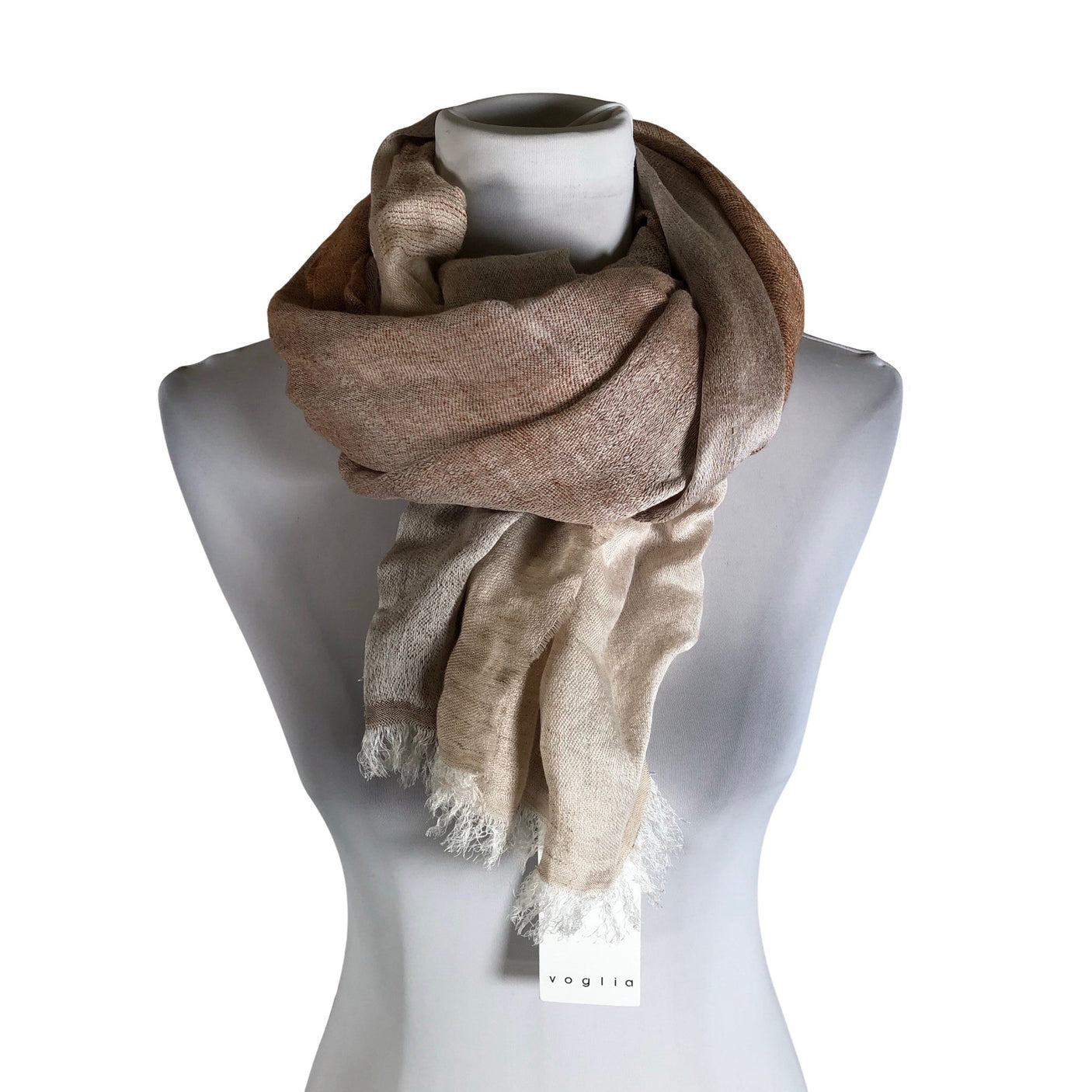 Unisex Voglia - Scarf, size Midi - Beige (1)