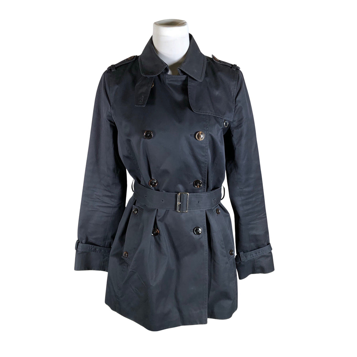 Unisex Massimo Dutti - Trench coat, size 40 - Blue (1)