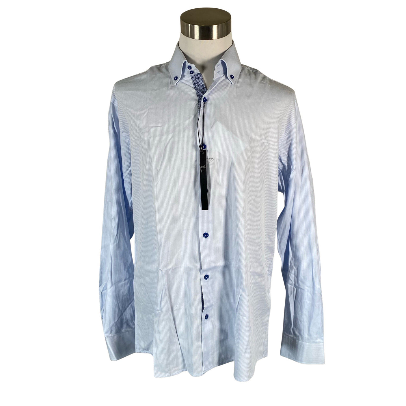Unisex Selected - Collared shirt, size XXL - Light blue (1)