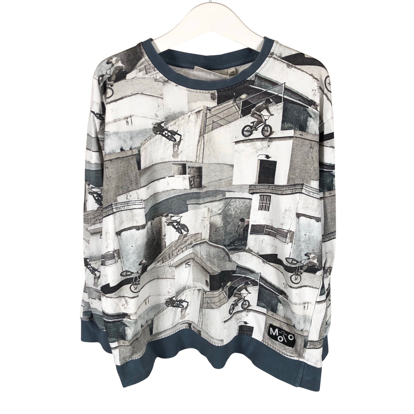 Unisex Molo Kids - Sweatshirt, size 134 - 140 - Gray (1)
