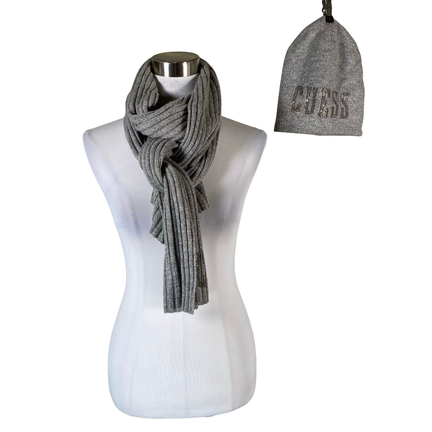 Unisex Guess - Winter beanie, size 56 - 58 cm - Gray (1)