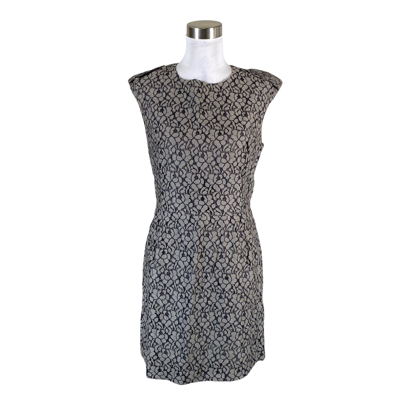 Unisex Benetton - Party dress, size 34 - Gray (1)