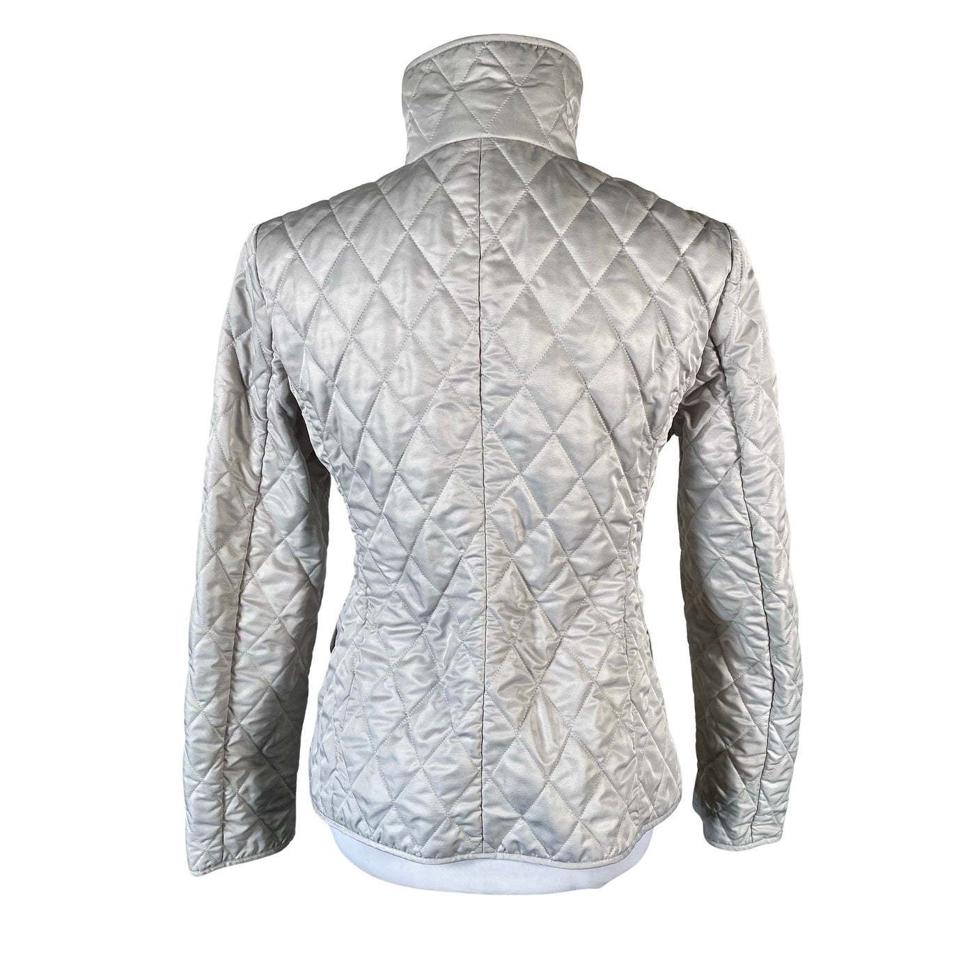 Unisex Burberry Brit - Quilted jacket, size 36 - Gray (3)