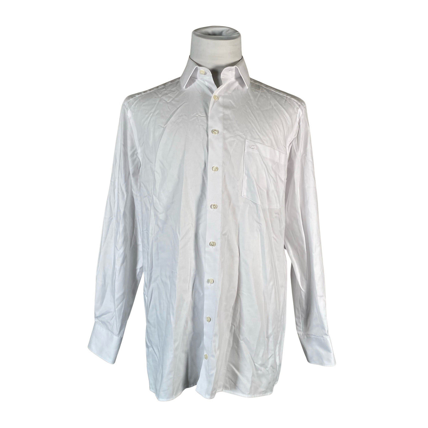Unisex Olymp - Collared shirt, size XL - White (1)