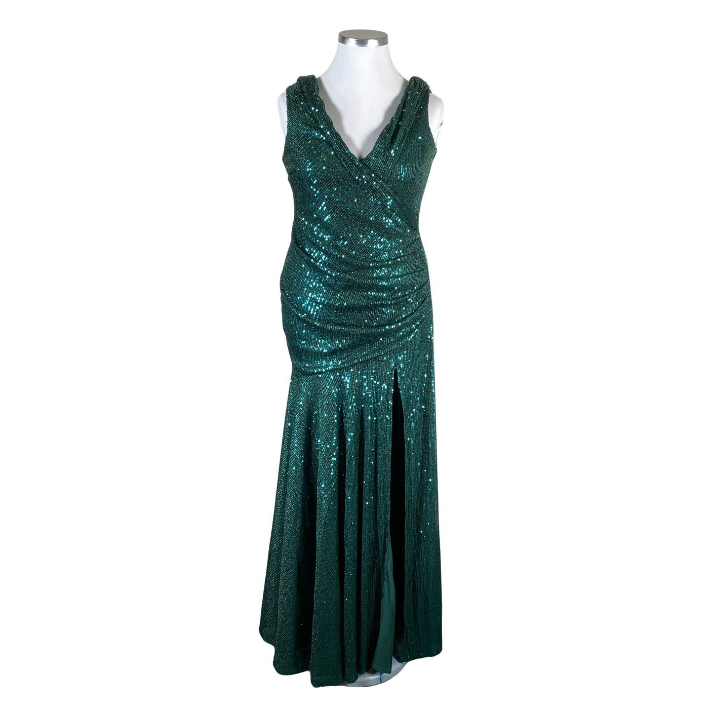Unisex Goddiva London - Evening dress, size 42 - Green (1)