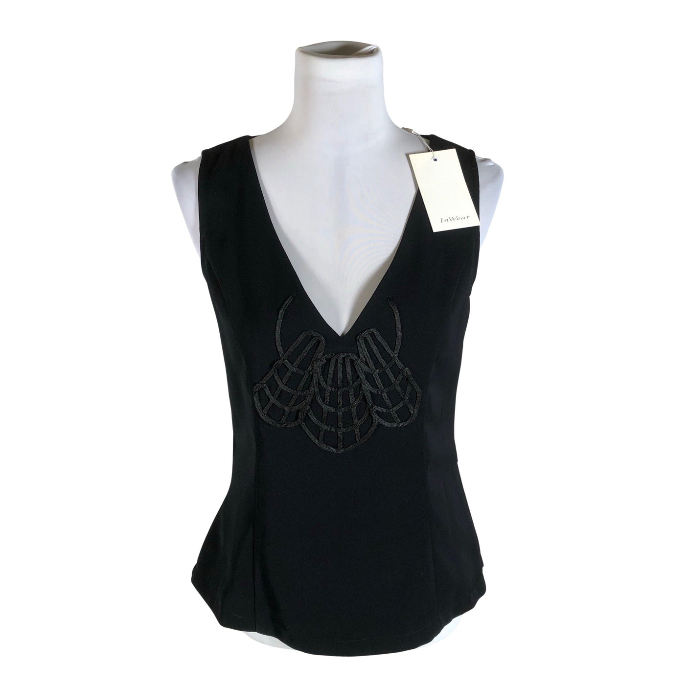 Unisex InWear - Top, size 38 - Black (1)