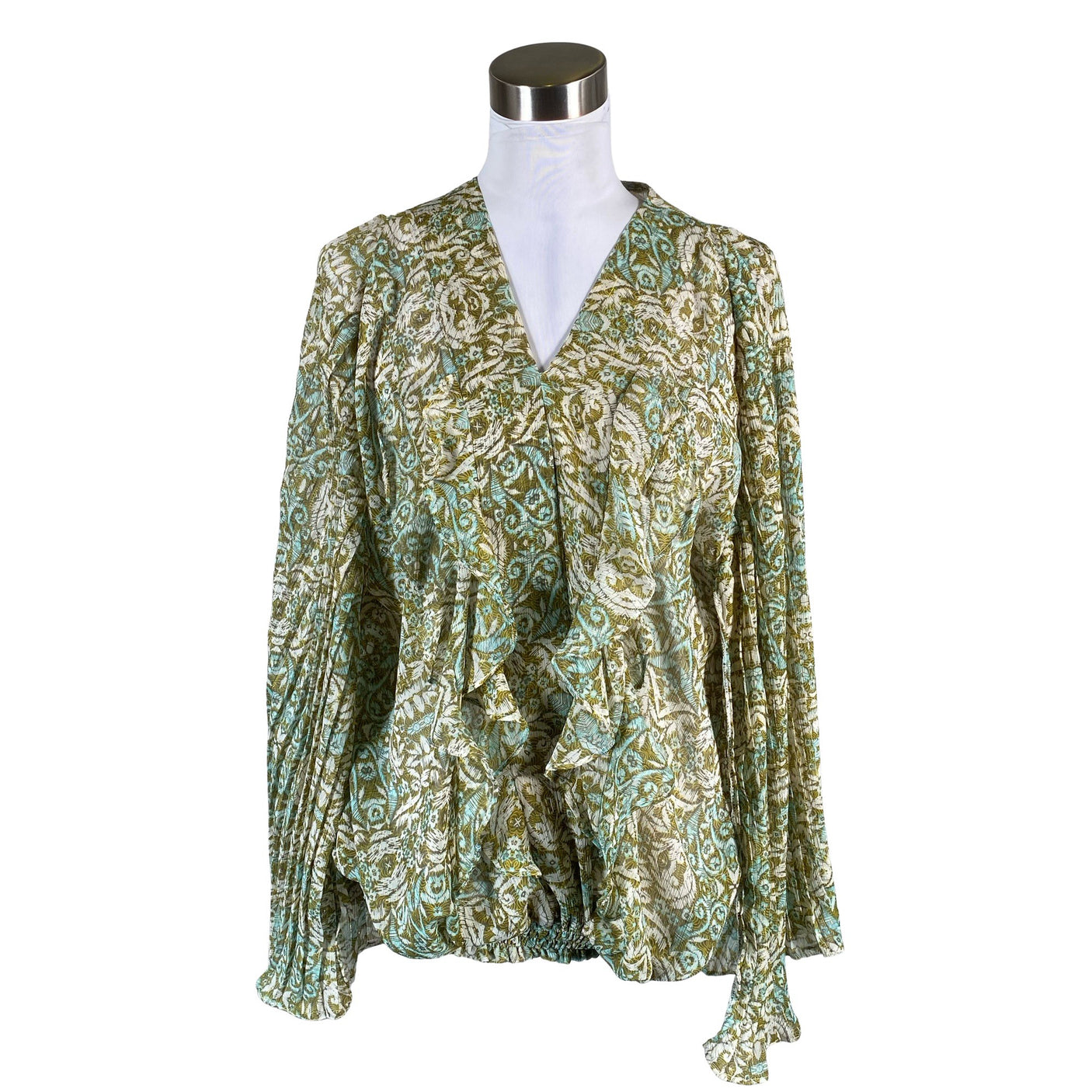 Unisex Briefly - Blouse, size 40 - Green (1)