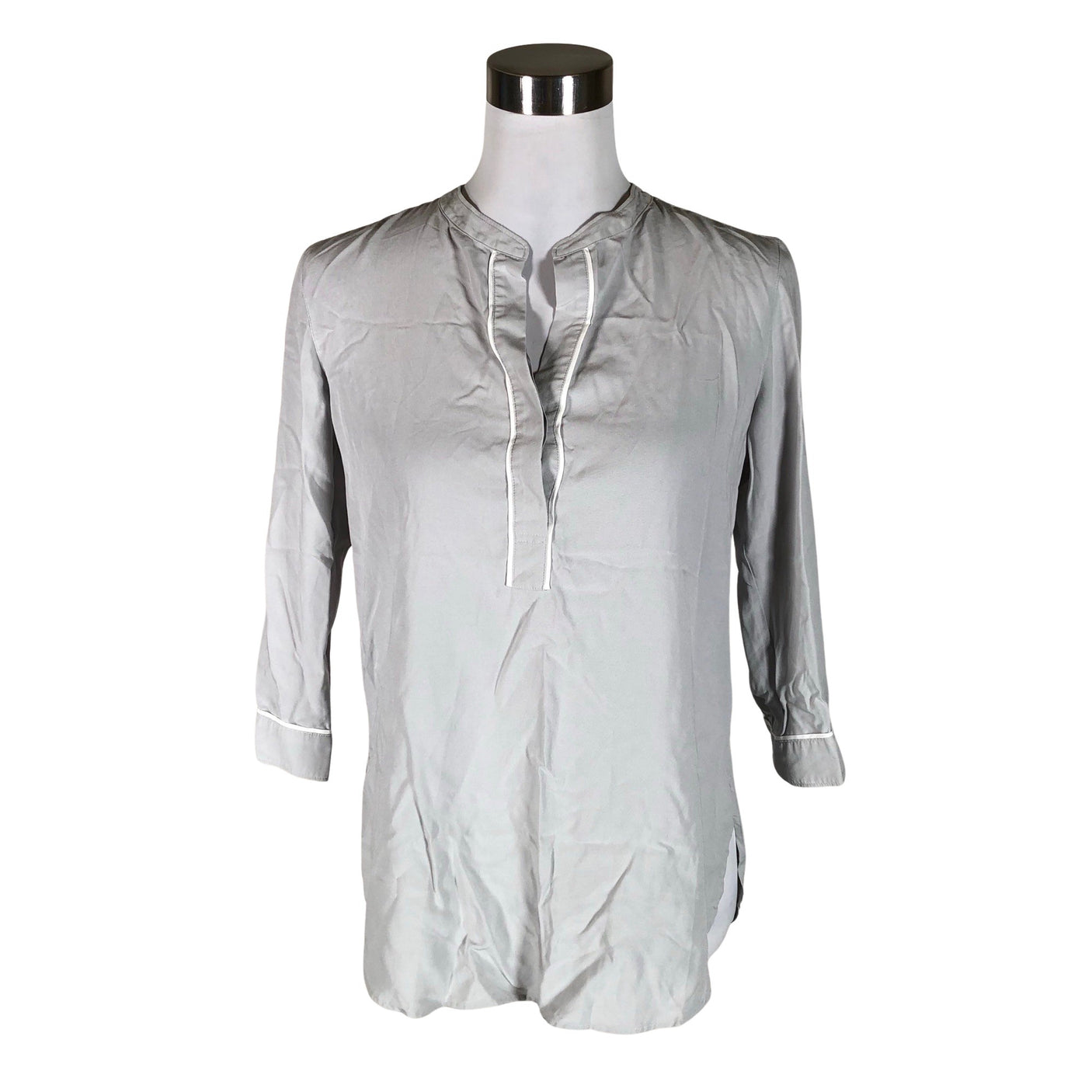 Unisex Uniqlo - Blouse, size 36 - Gray (1)