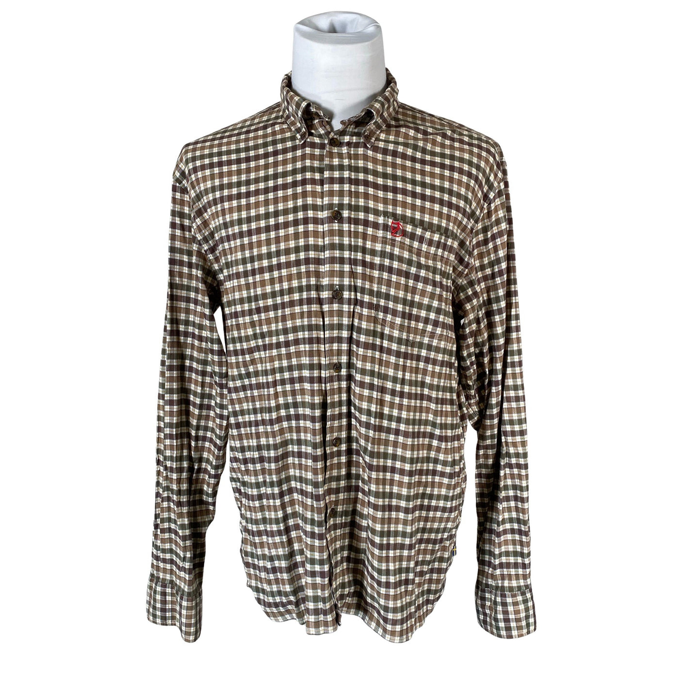 Unisex Fjällräven - Collared shirt, size XL - Brown (1)
