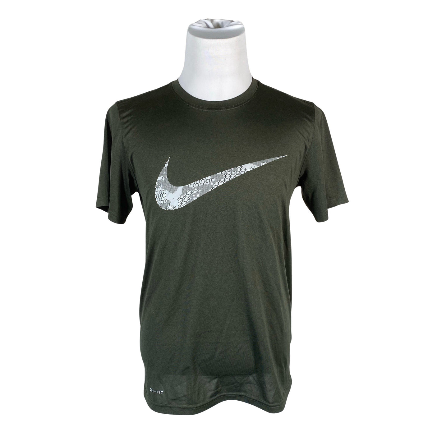 Unisex Nike - Sports shirt, short sleeve, size M - Green (1)